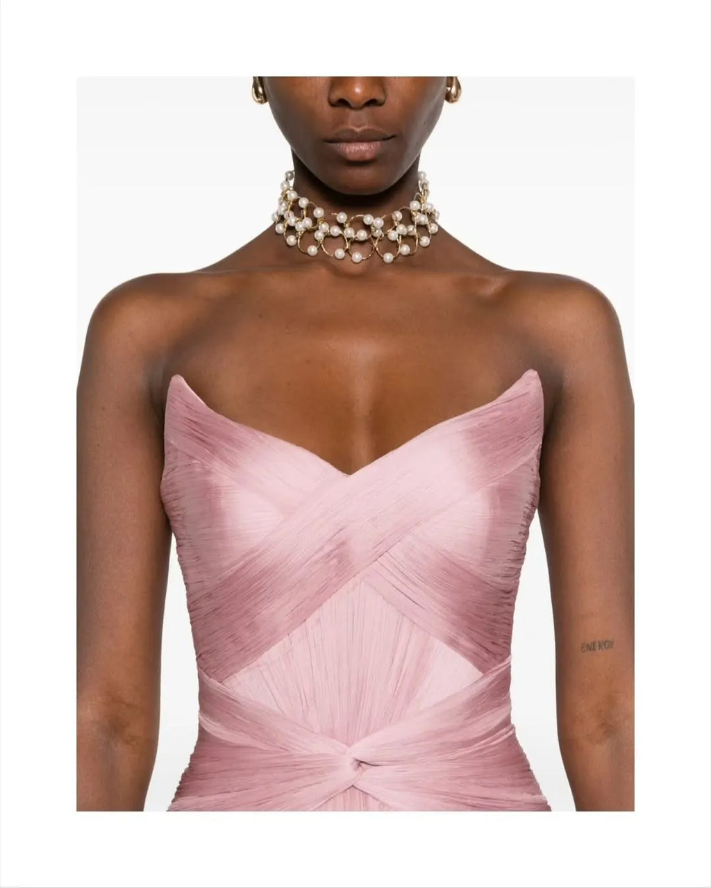 Chic Pink Sweetheart Sleeveless Pleated Prom Dress with Feather