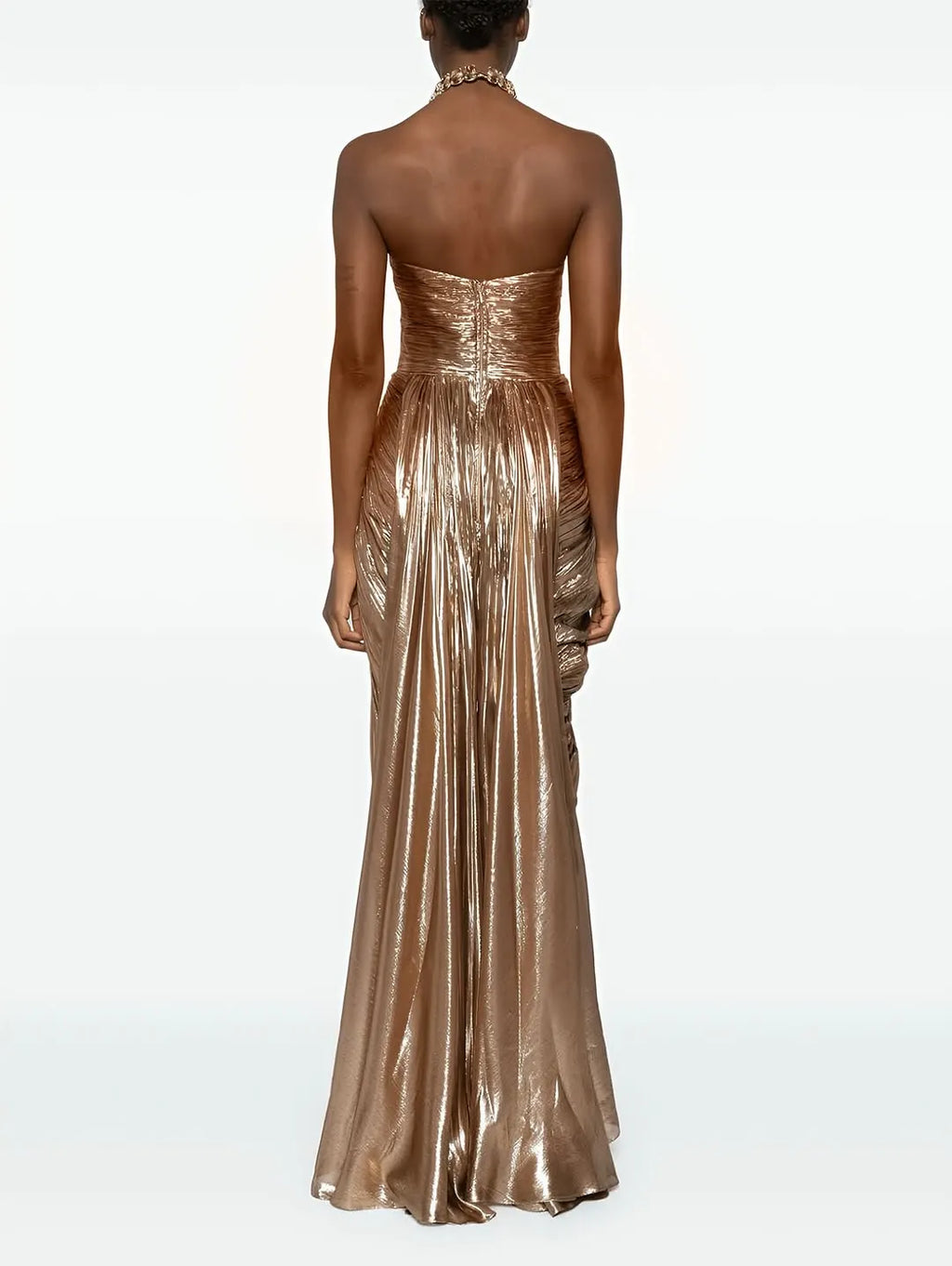 Gorgeous Sweetheart Sleeveless Long Prom Dress with Pleated