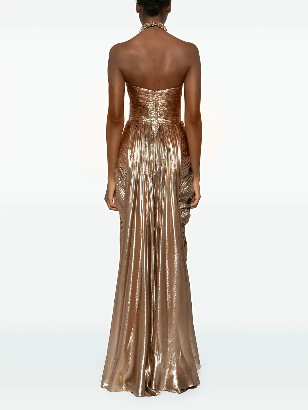 Gorgeous Sweetheart Sleeveless Long Prom Dress with Pleated