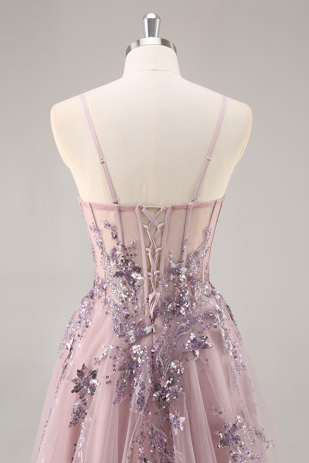 Sparkly Green Corset Sweetheart Long Prom Dress with Appliques