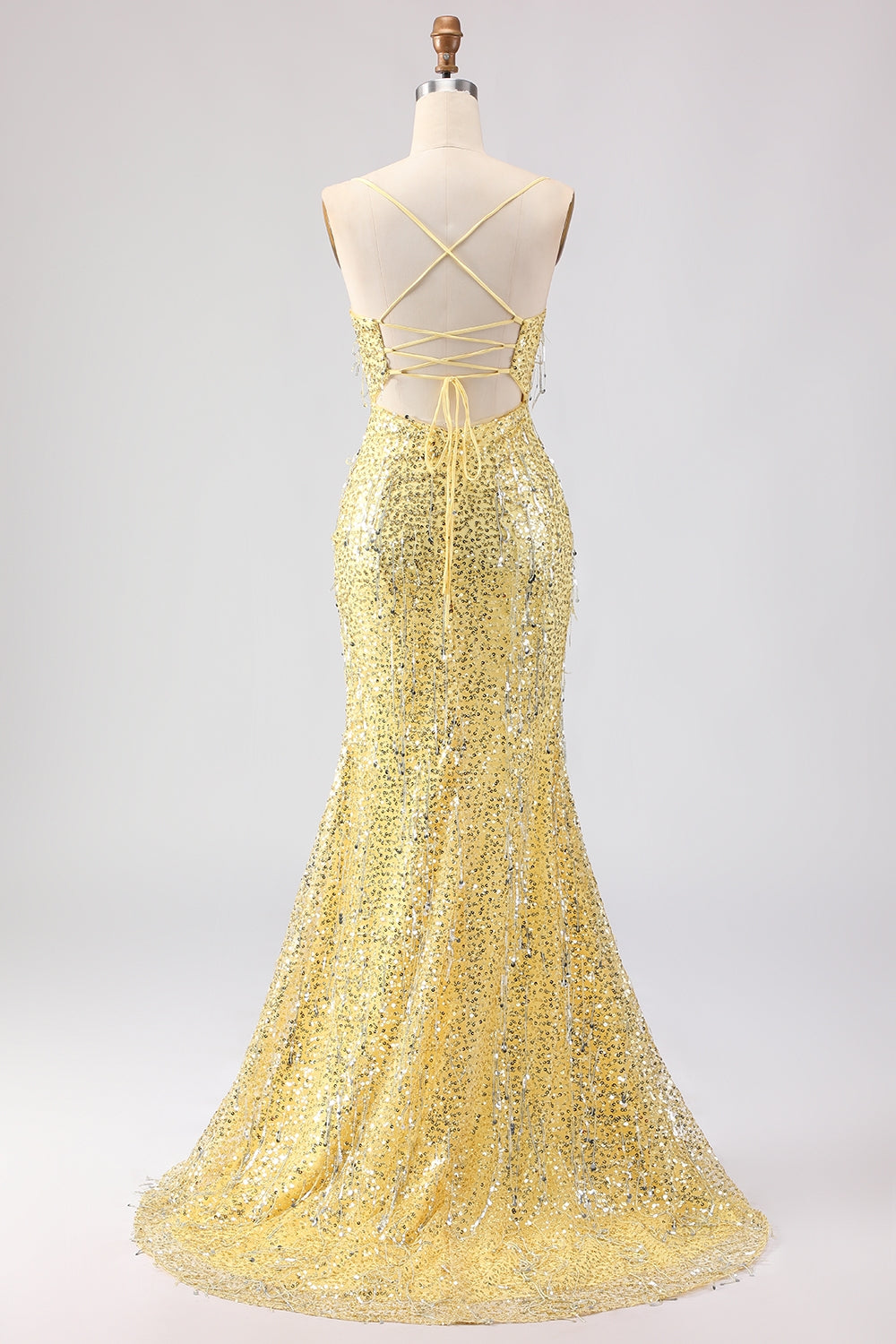 Sparkly Burgundy Sequin Mermaid Long Prom Dress with Slit