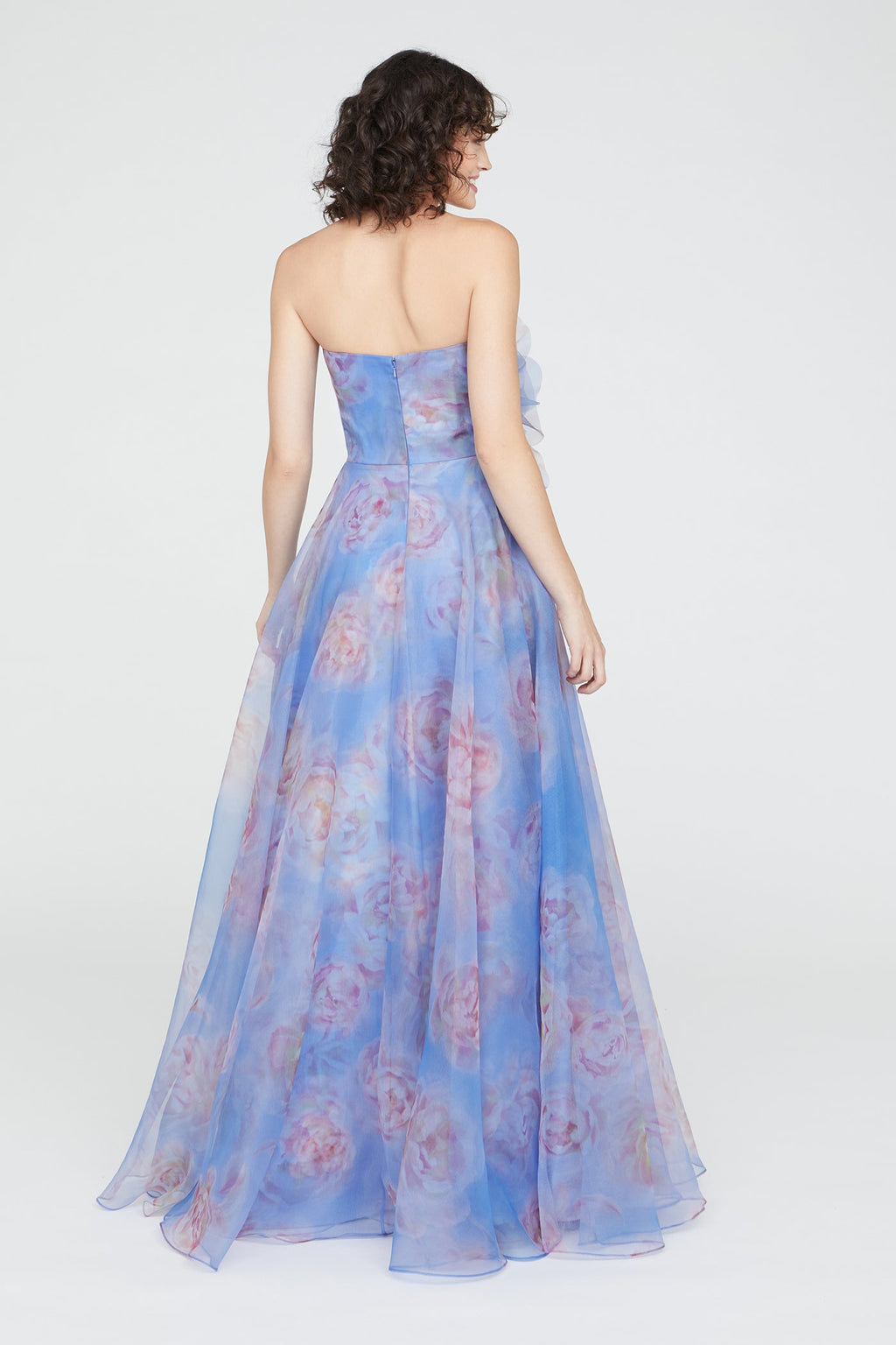 Kimberly Straples Organza Gown