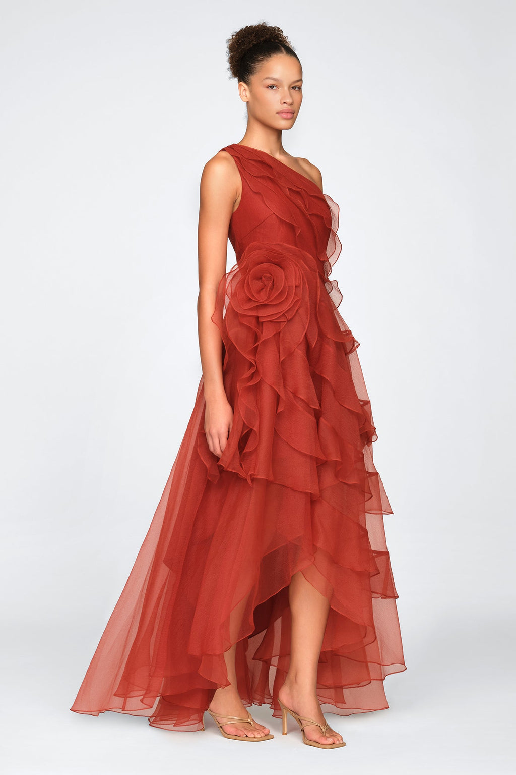 Daniella Tiered Ruffle Gown