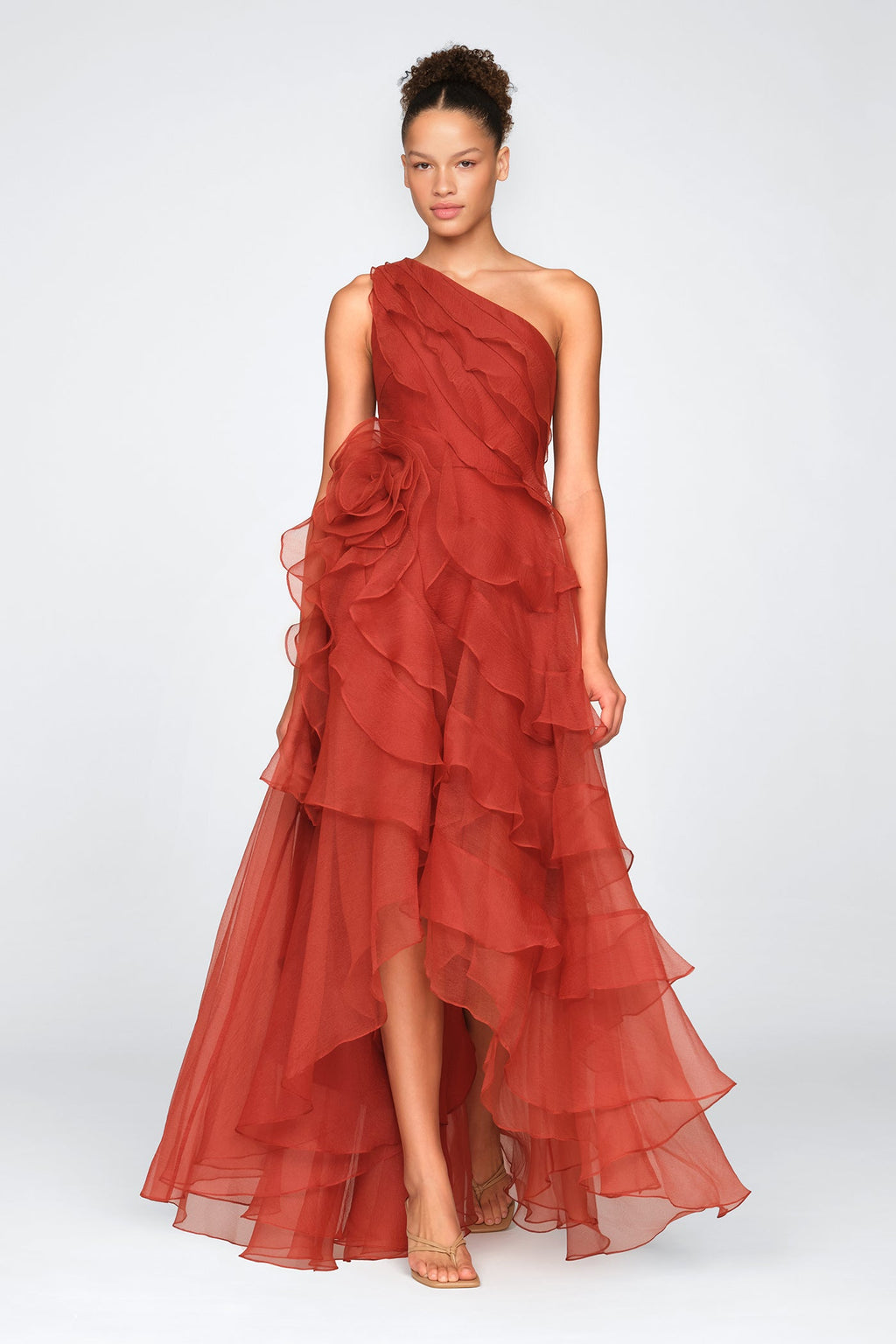 Daniella Tiered Ruffle Gown