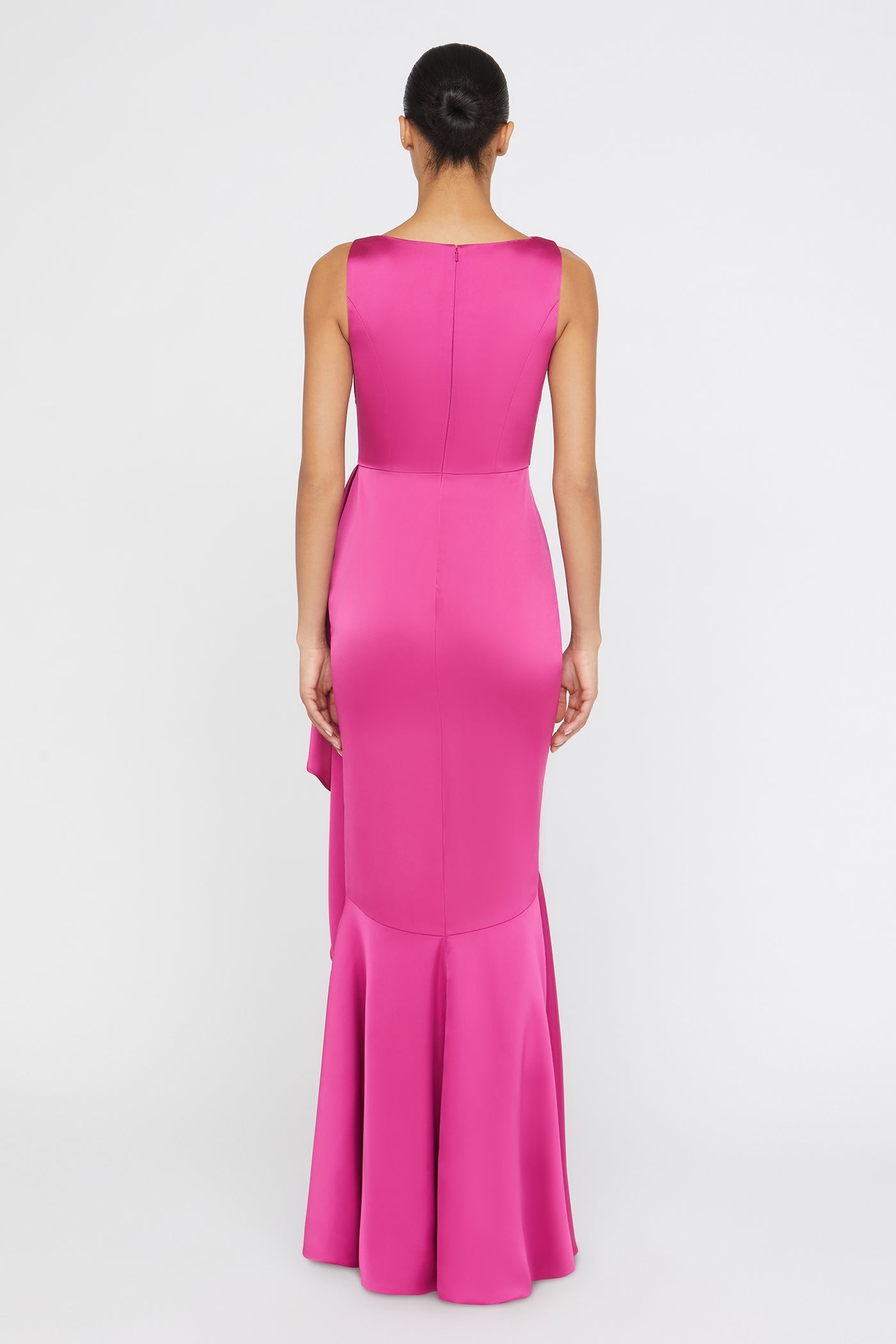 Harper Draped Wrap Gown
