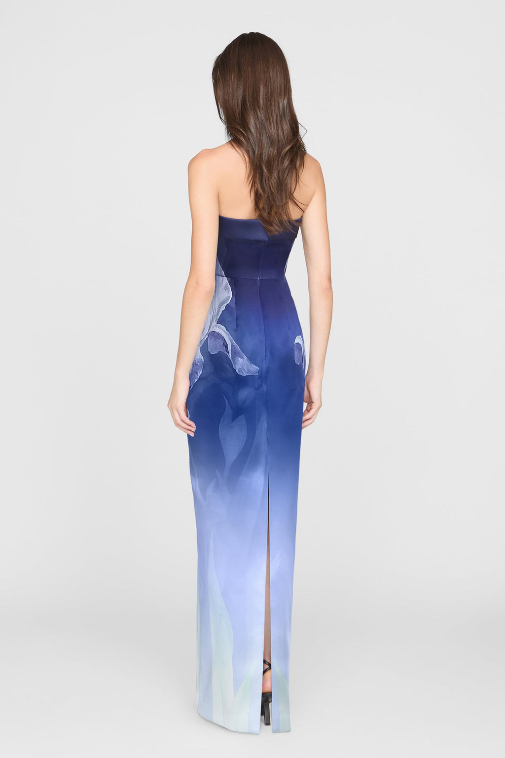 Cyrilla Strapless Column Gown