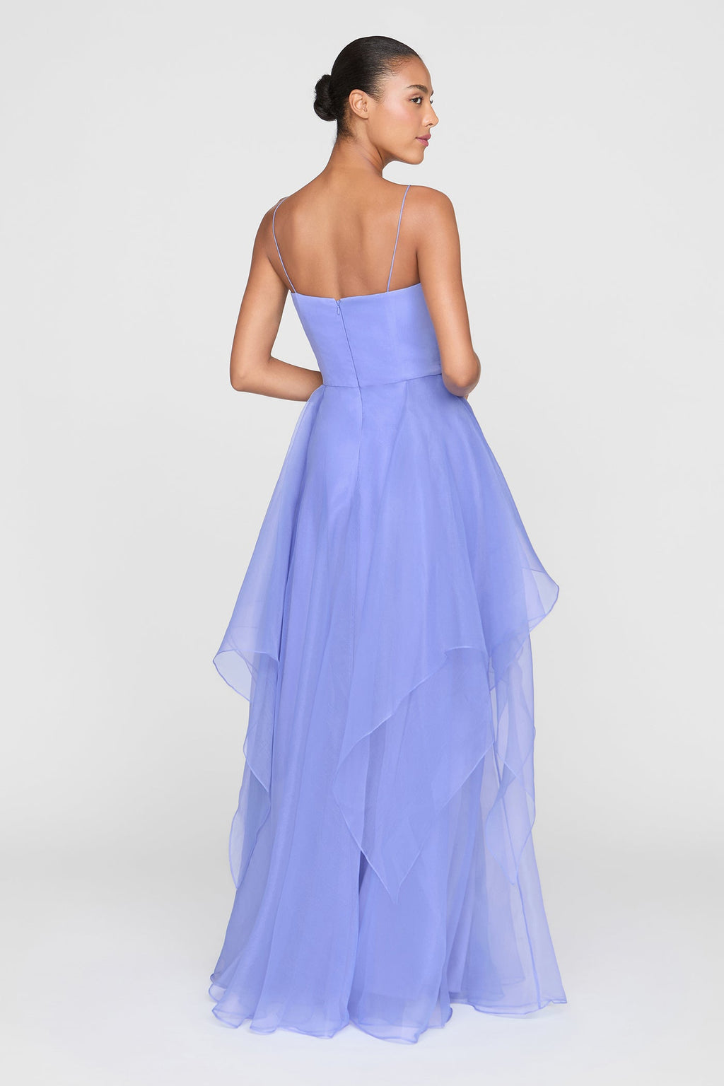 Adessia Strapless Tiered Gown