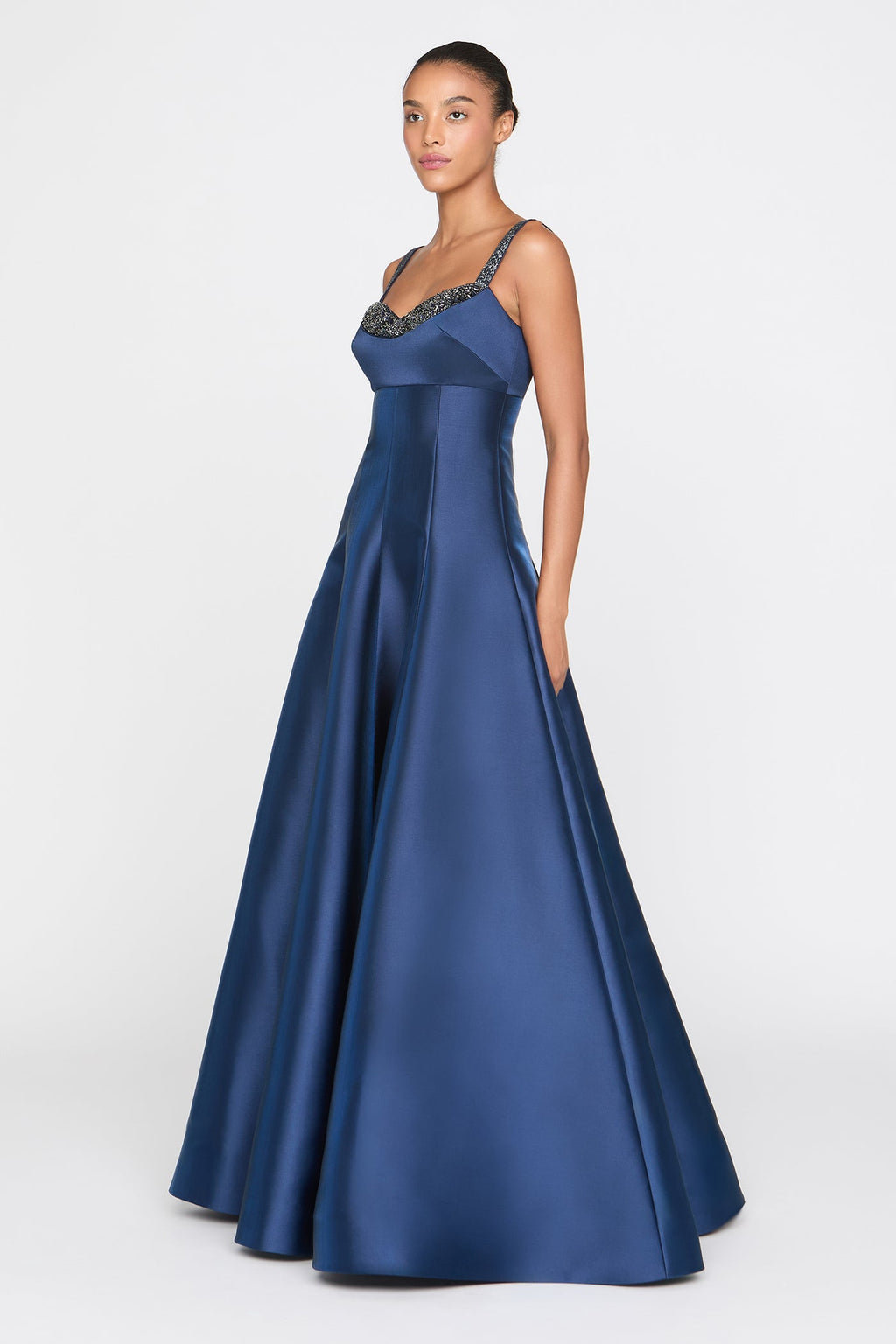 Alba Peek A Boo A Line Gown