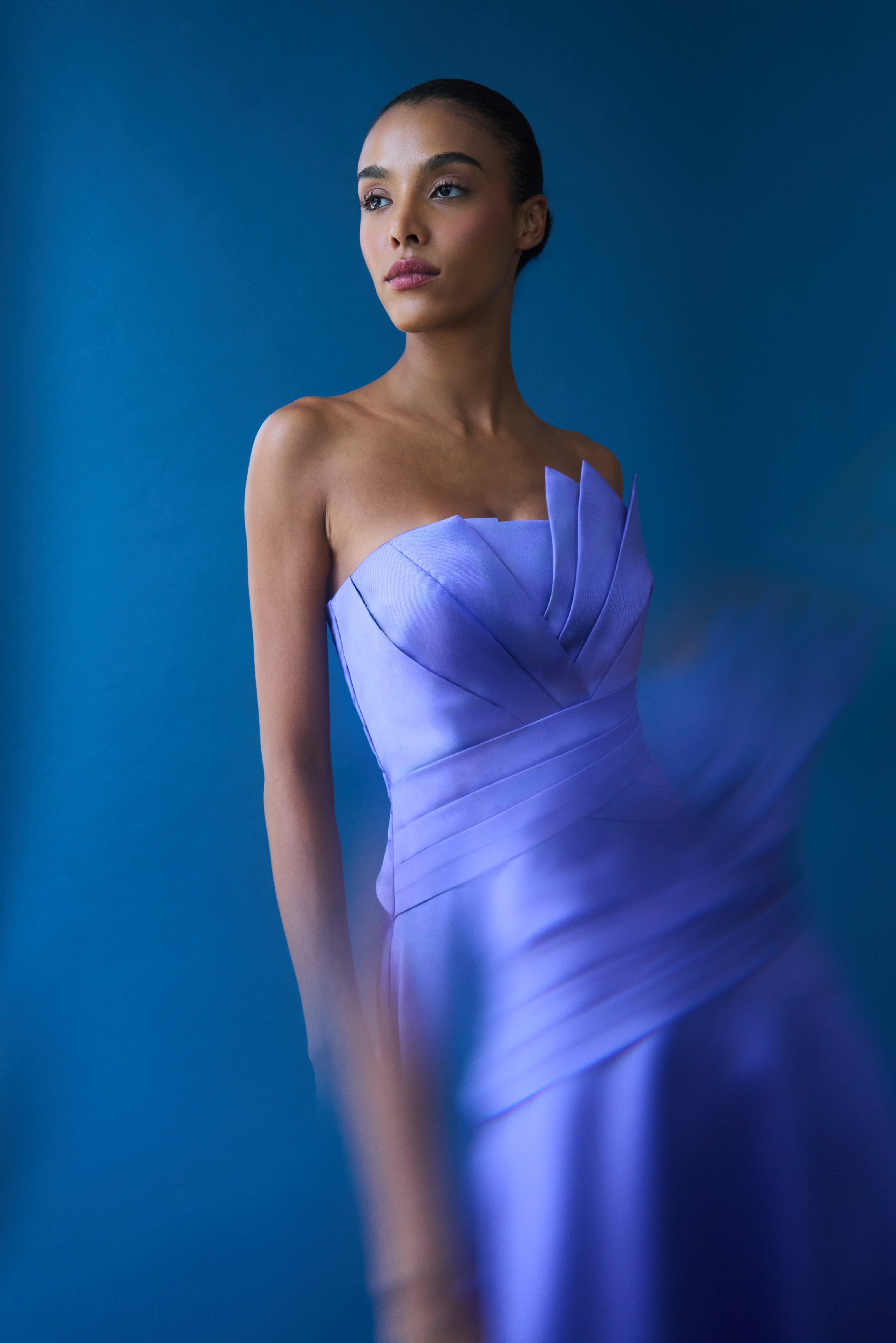 Coco High Low Mikado Gown