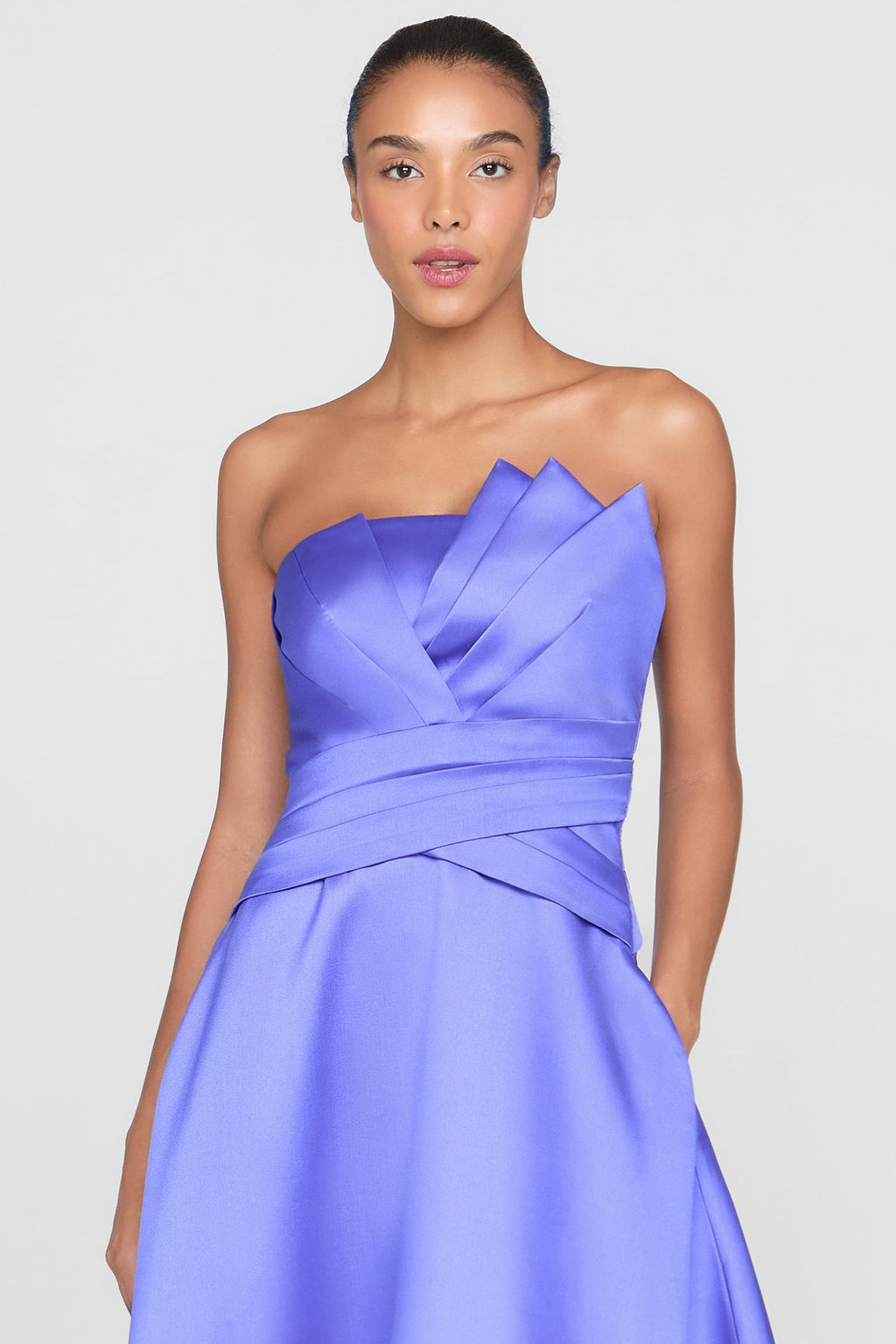 Coco High Low Mikado Gown