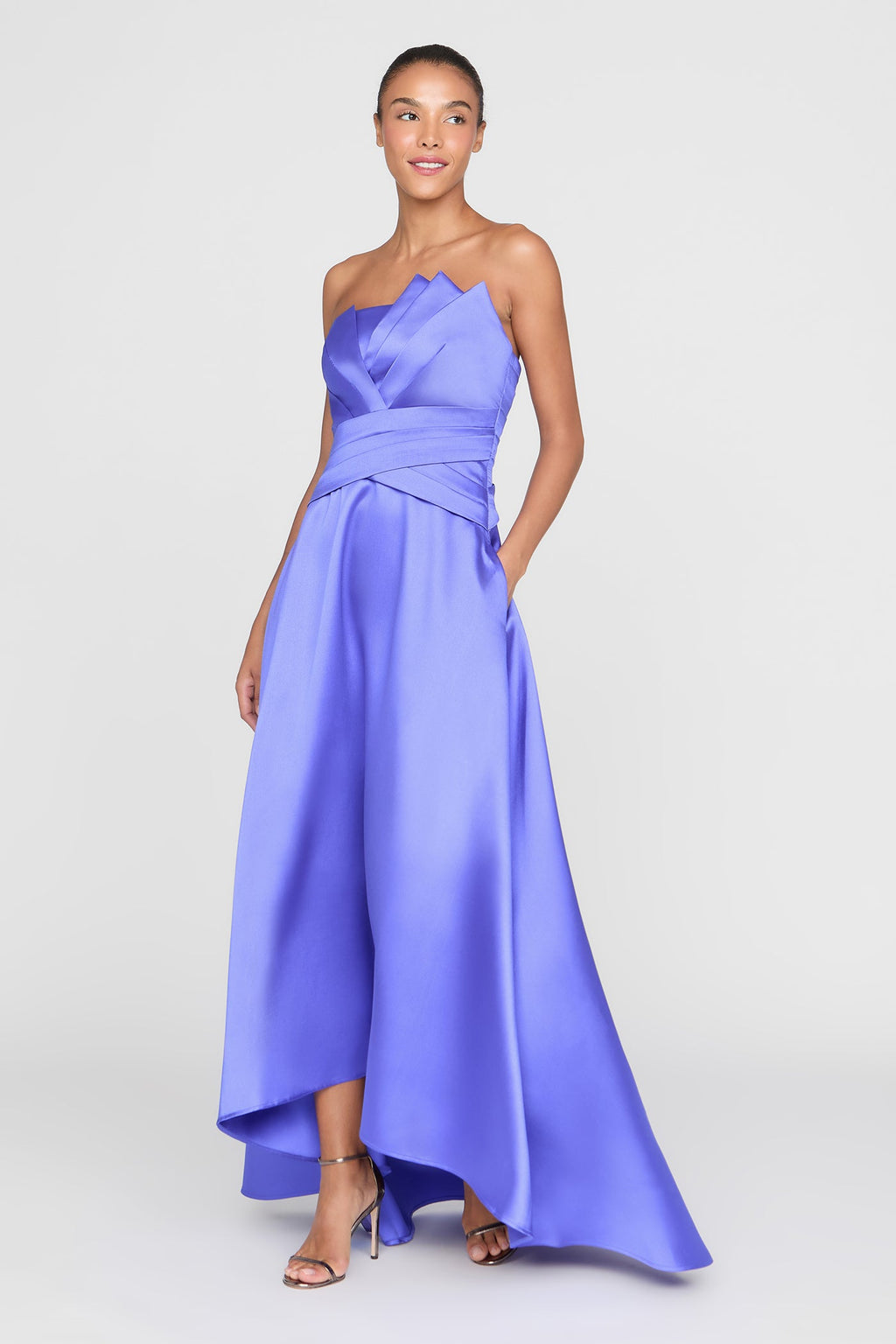 Coco High Low Mikado Gown