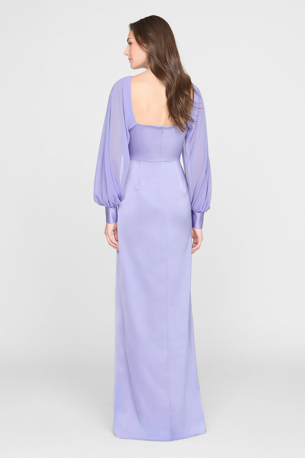 Penelope Satin Column Dress