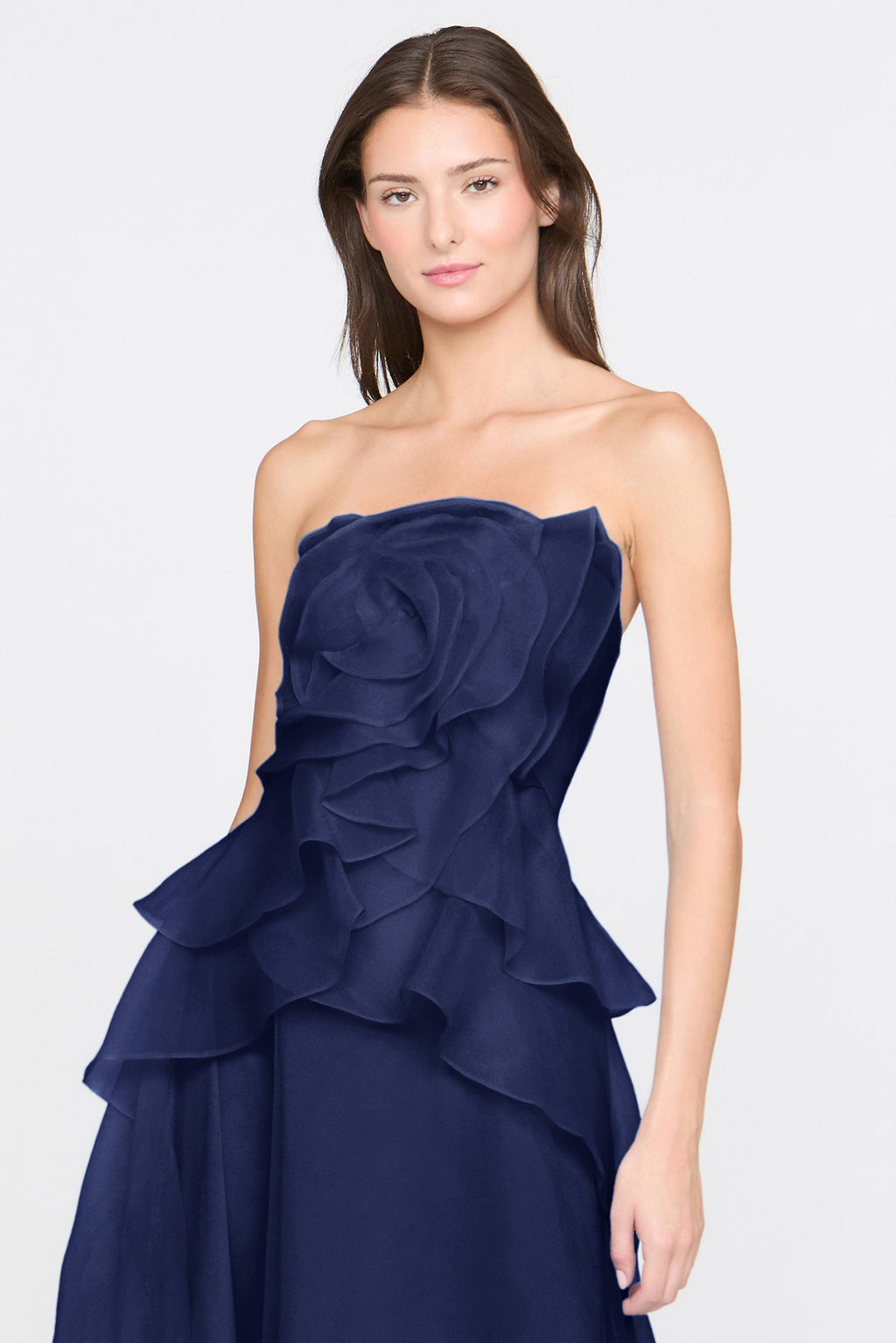 Gilda Draped Rose Gown