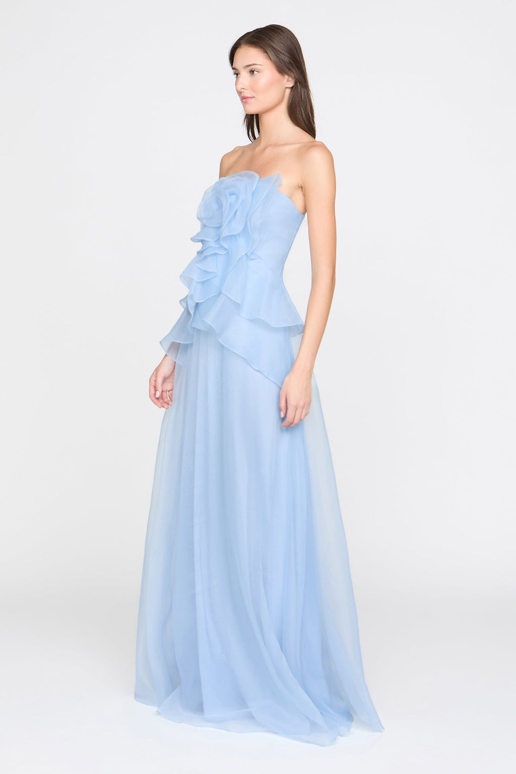 Gilda Draped Rose Gown