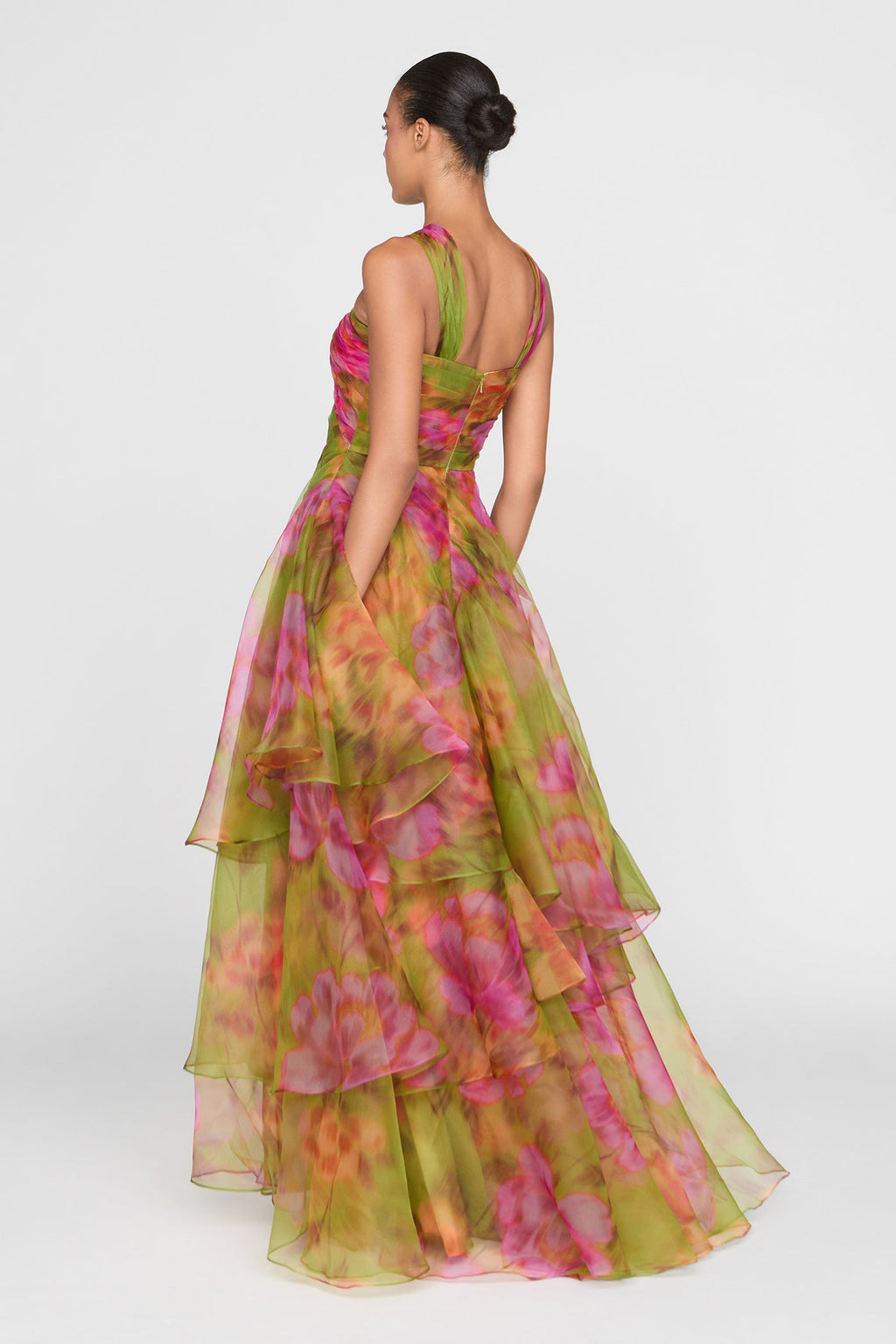Rosalinda Twisted Halter Gown