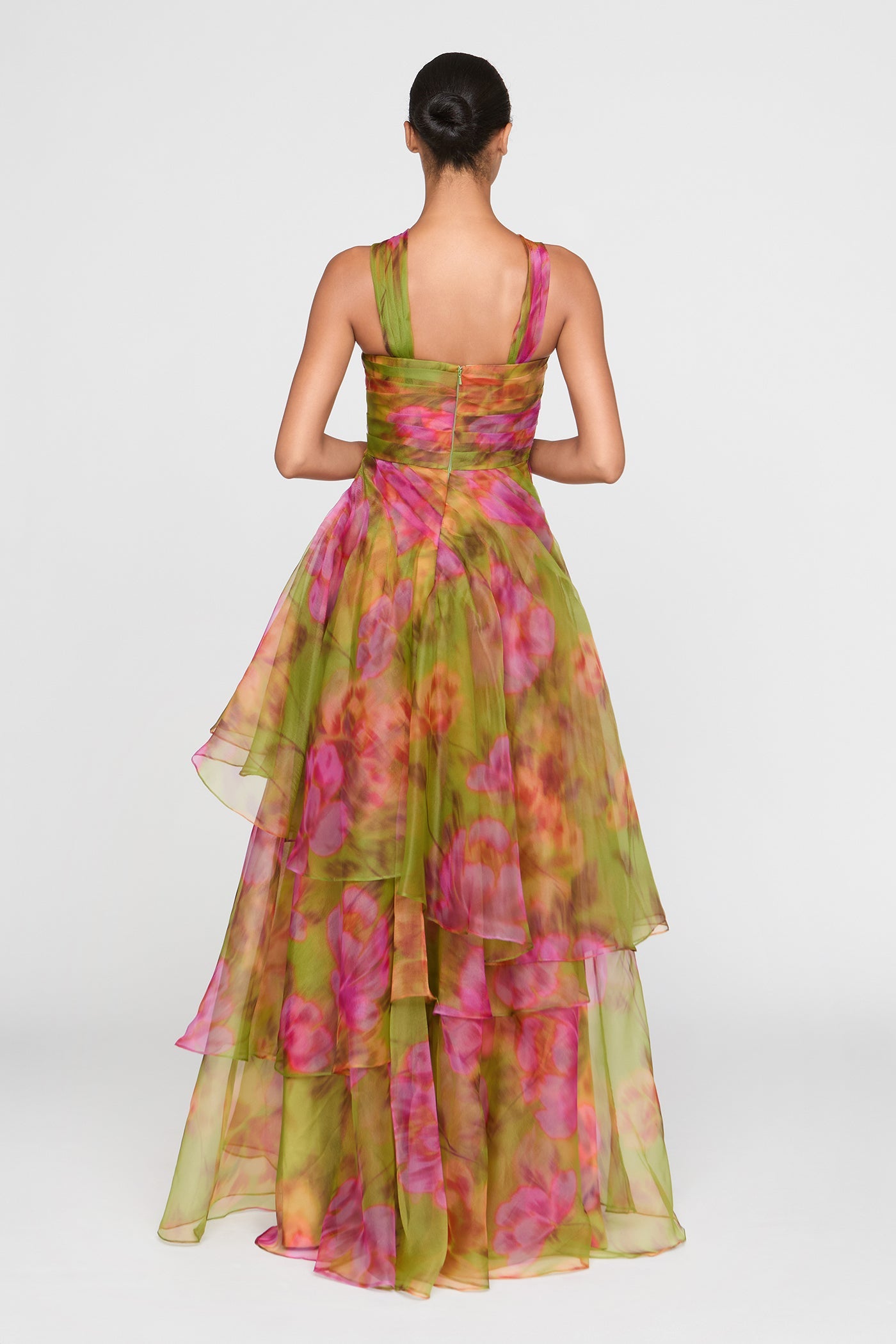 Rosalinda Twisted Halter Gown