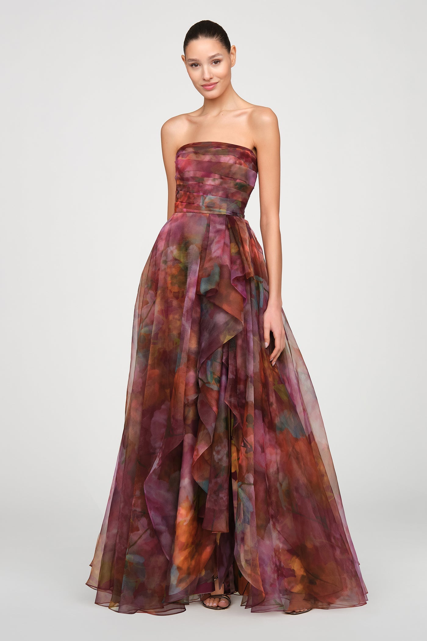 Fahreta Strapless Gown