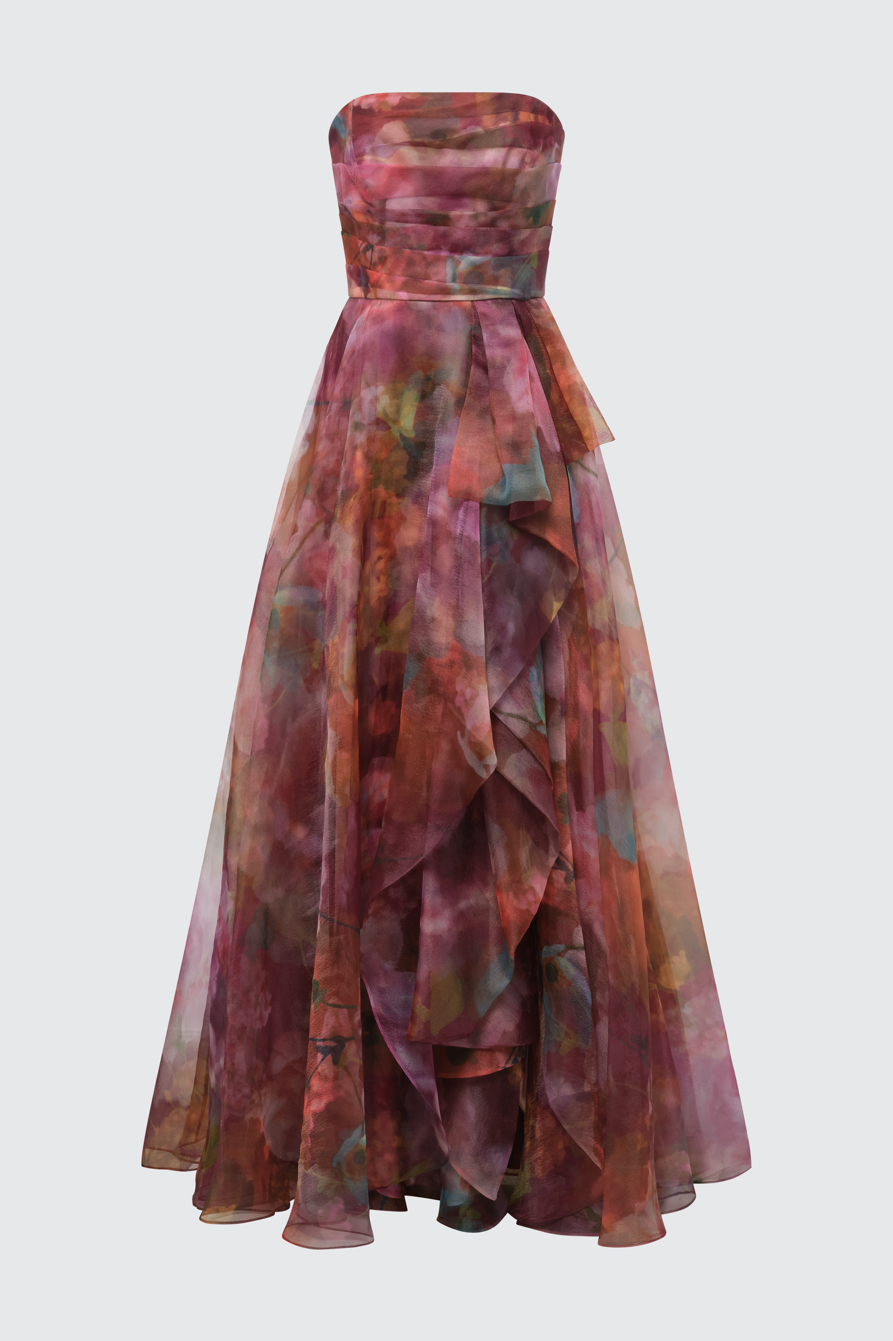 Fahreta Strapless Gown