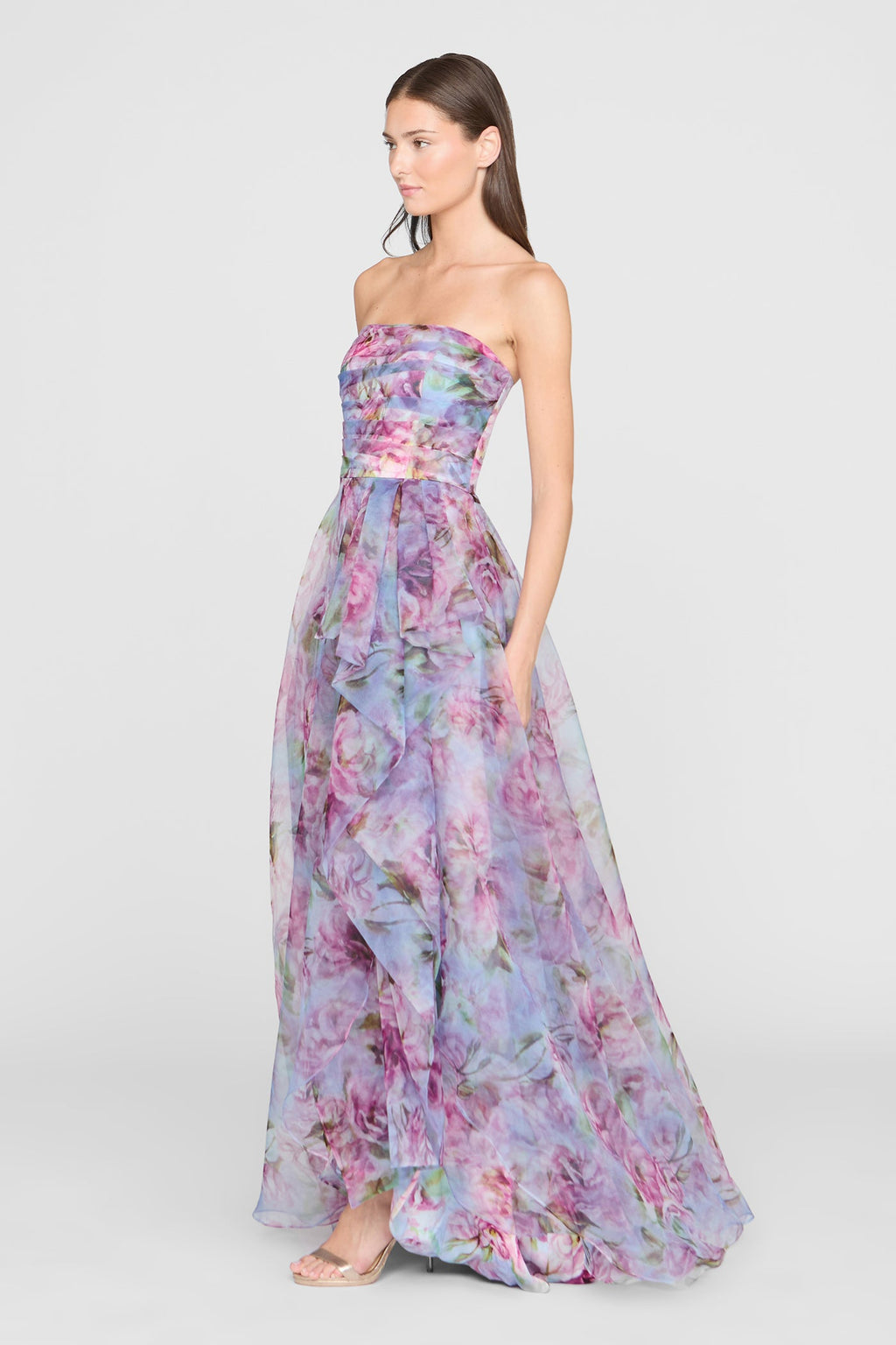 Fahreta Strapless Gown