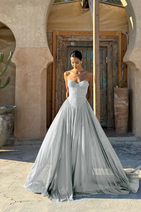 Glamorous Chiffon Chocolate Sweetheart Sleeveless Prom Dress with Pleated