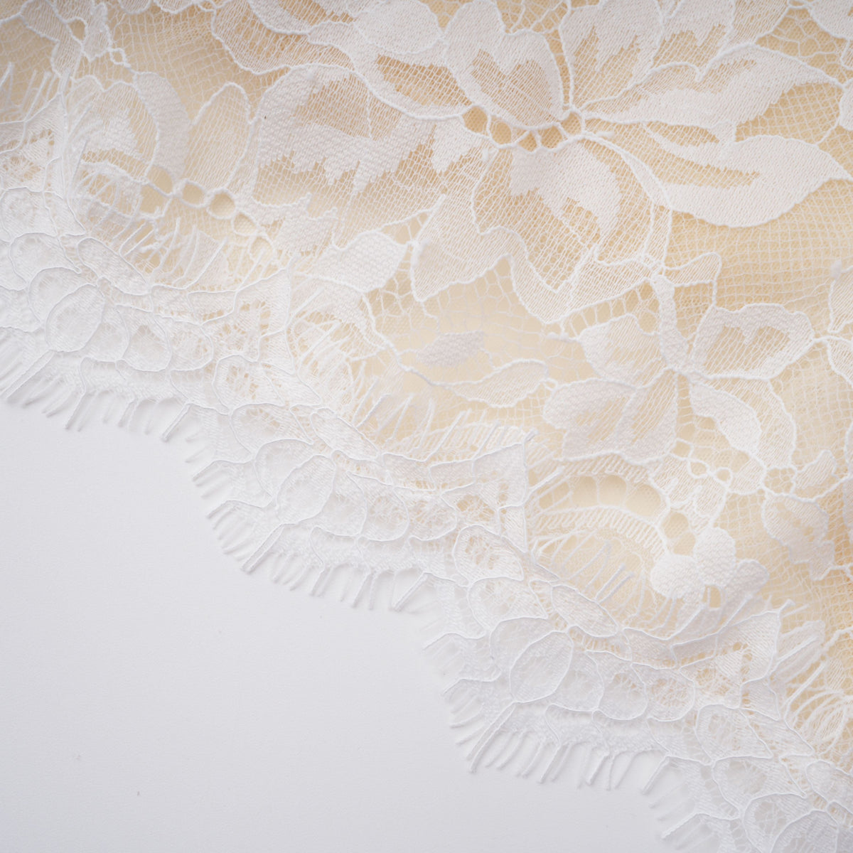 Adèle White Puff Floral Blouse & Mermaid Skirt Set