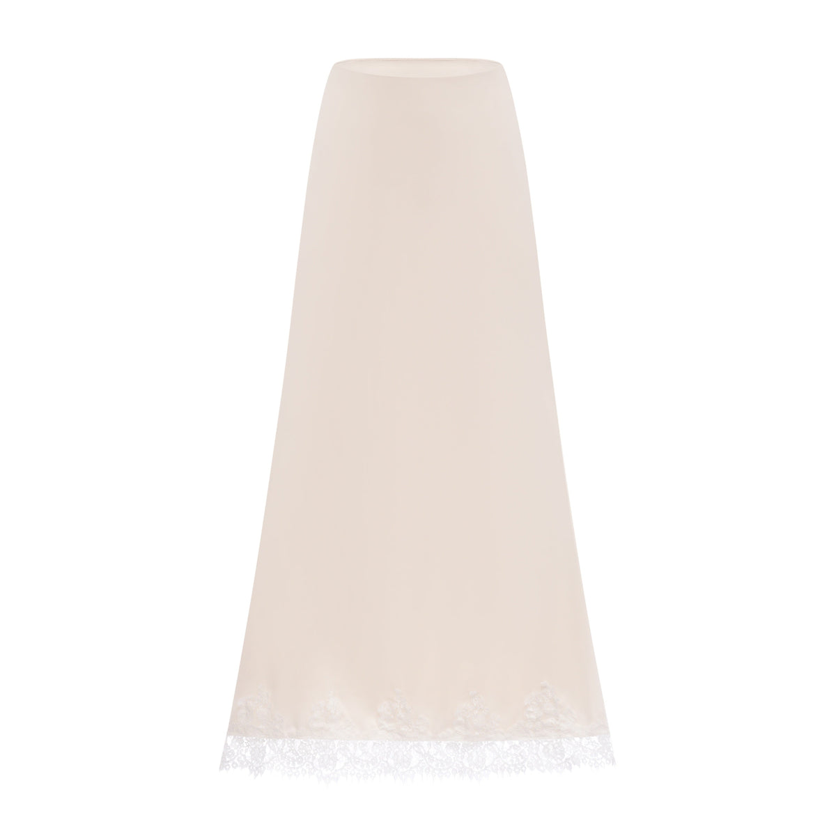 Carlota Cream Cape & Skirt Set with Lace Trim