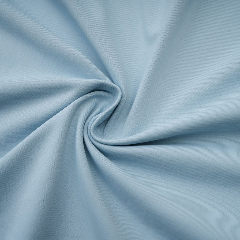 Catherine Asymmetrical Pleated Maxi Dress in Baby-blue