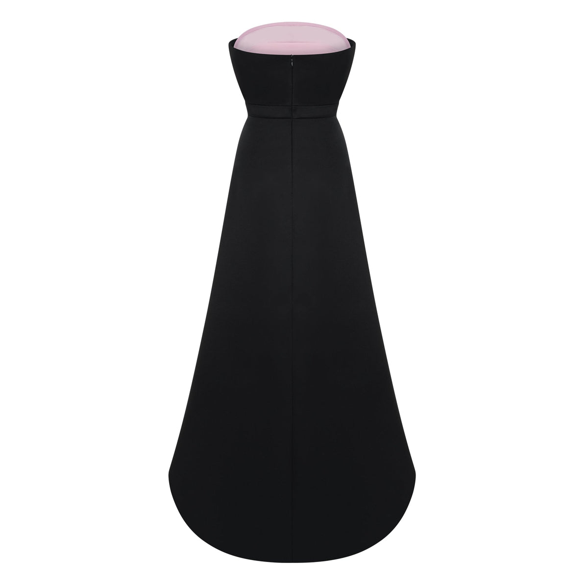 Felismina Pink Color Block Satin Maxi Dress Set