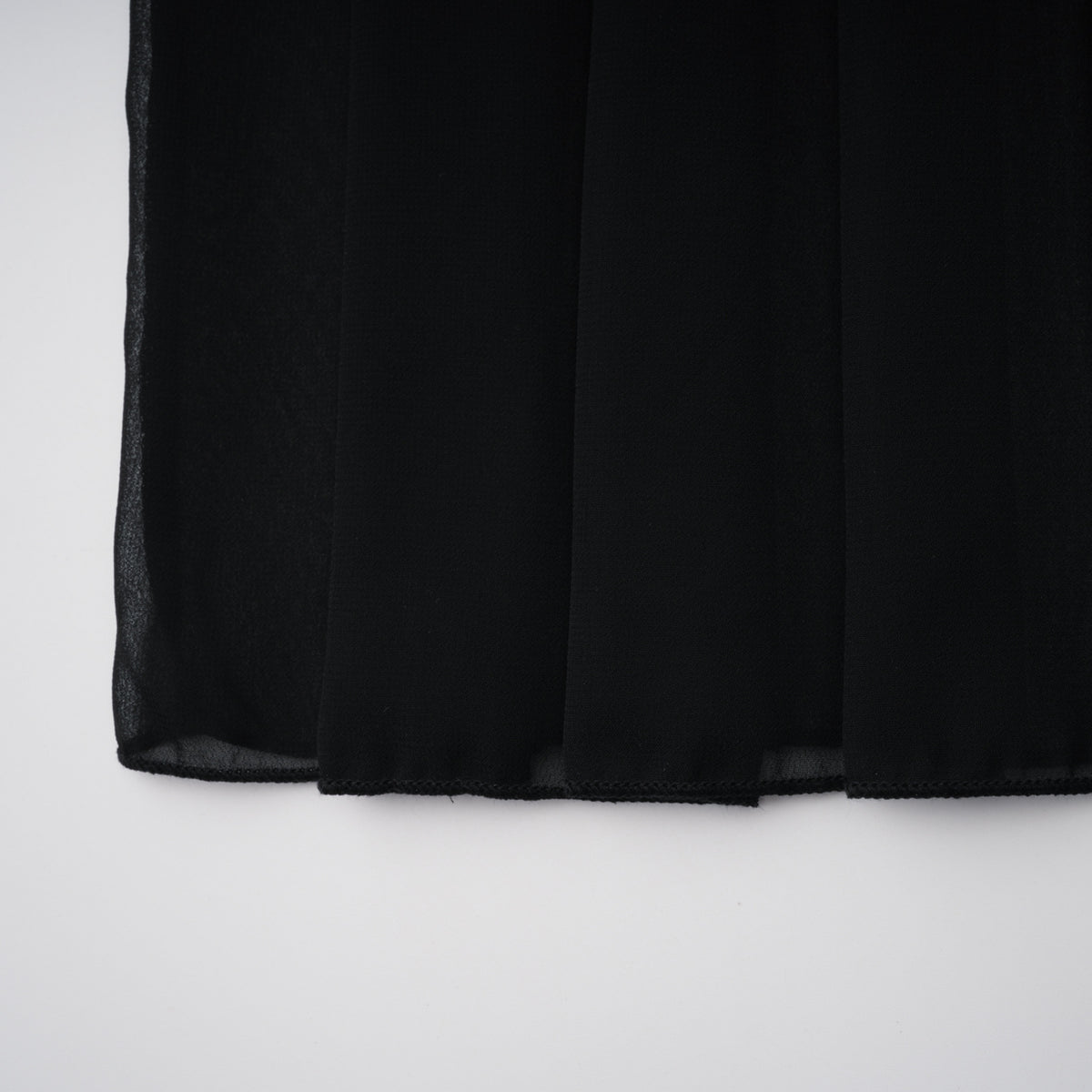 Dildar Black Cross Front Maxi Dress with Lace Panels