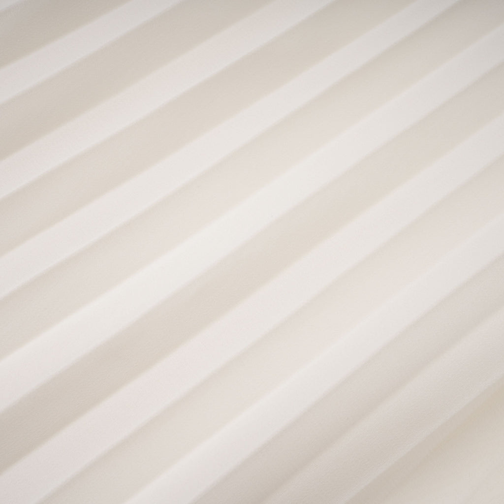 Ecem Cream White Mock Neck Ruched Jumpsuit