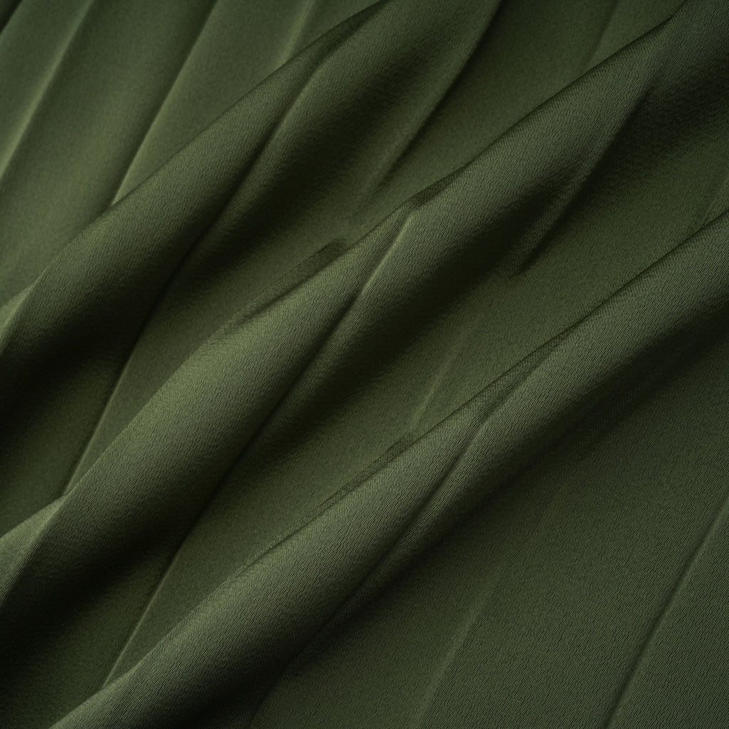 Firoozeh Emerald Green One Shoulder Pleated Maxi Dress