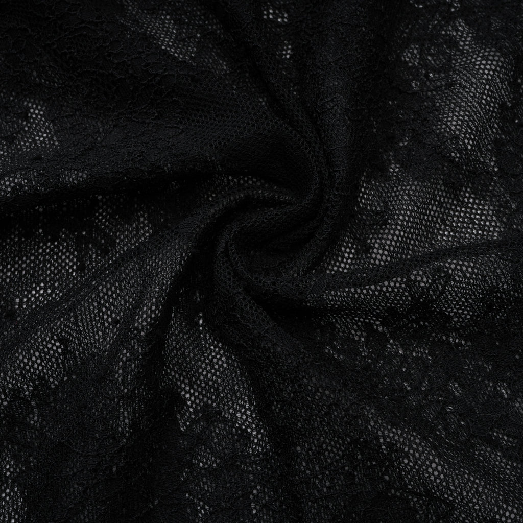 Florbela Black Lace Panel Blazer & Trouser Set