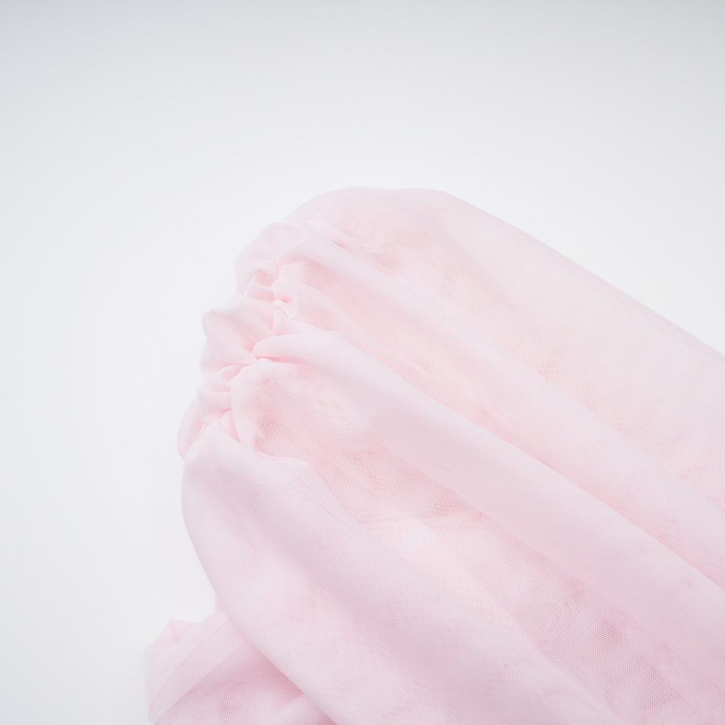 Margaret Pink Short Sleeve Ruched Maxi Dress
