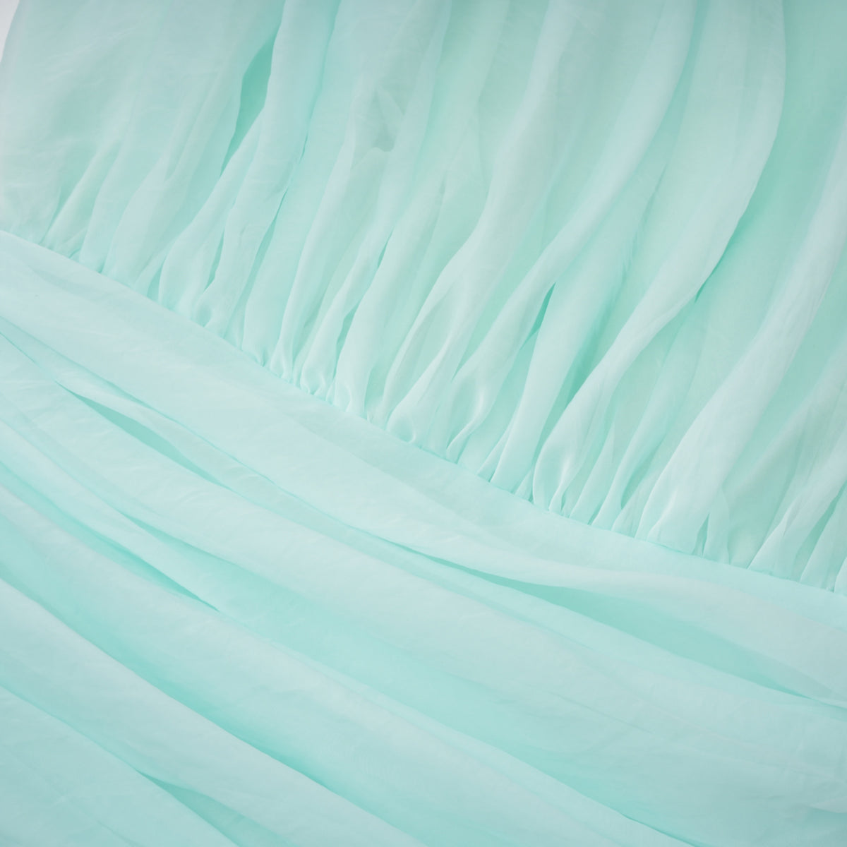 Pippa Green One Shoulder Pleated Maxi Dress