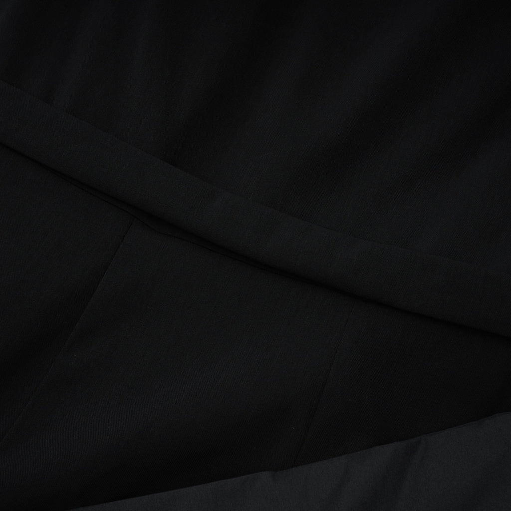 Yoliswa Black Off-Shoulder Maxi Dress with High Thigh Slit